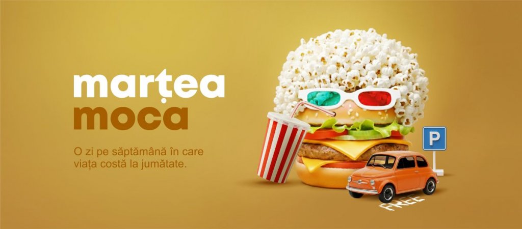 Marțea, pauza de care ai nevoie, la Iulius Mall Cluj: oferte în food court, filme la preț redus și beneficii la cumpărături