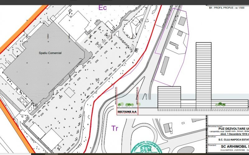 Clădirea de 33 etaje și „Enterteinment Mall-ul” de la ieșirea din oraș NU a trecut de urbaniștii din Primărie