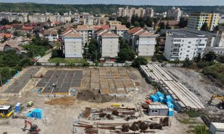 Se lucrează la noua creșă din Turda. Primele imagini de pe șantier