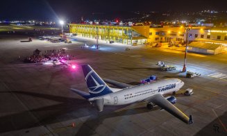 Concert printre avioane, în miez de noapte, pe Aeroportul Cluj