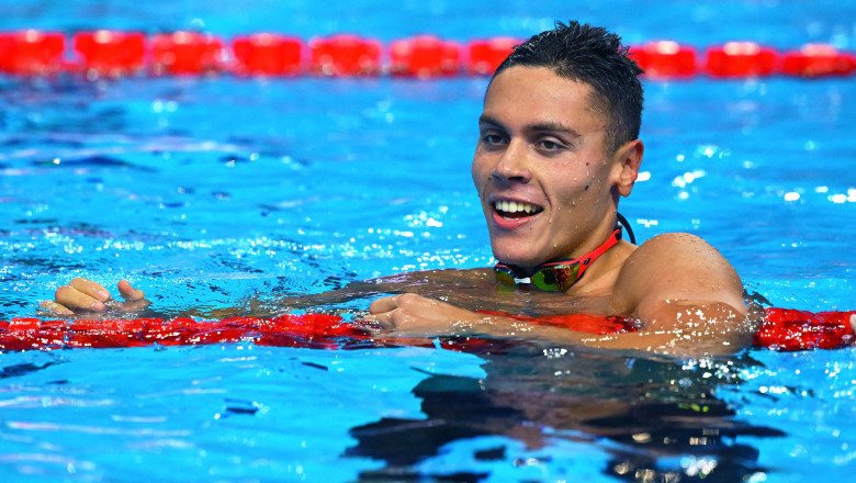 David Popovici a câștigat aurul la 100 m liber la Trofeul Settecolli, cu un nou record al competiției
