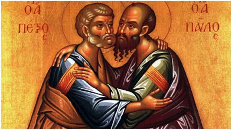 Calendar ortodox 29 iunie. Sfinții Apostoli Petru și Pavel: Obiceiuri și tradiții/ Ce e interzis să faci de Sânpetru
