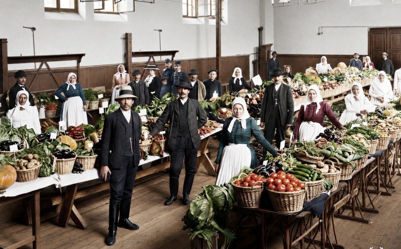 Vechiul Cluj-  Prima expoziție agricolă a grădinarilor clujeni (6 septembrie 1912)