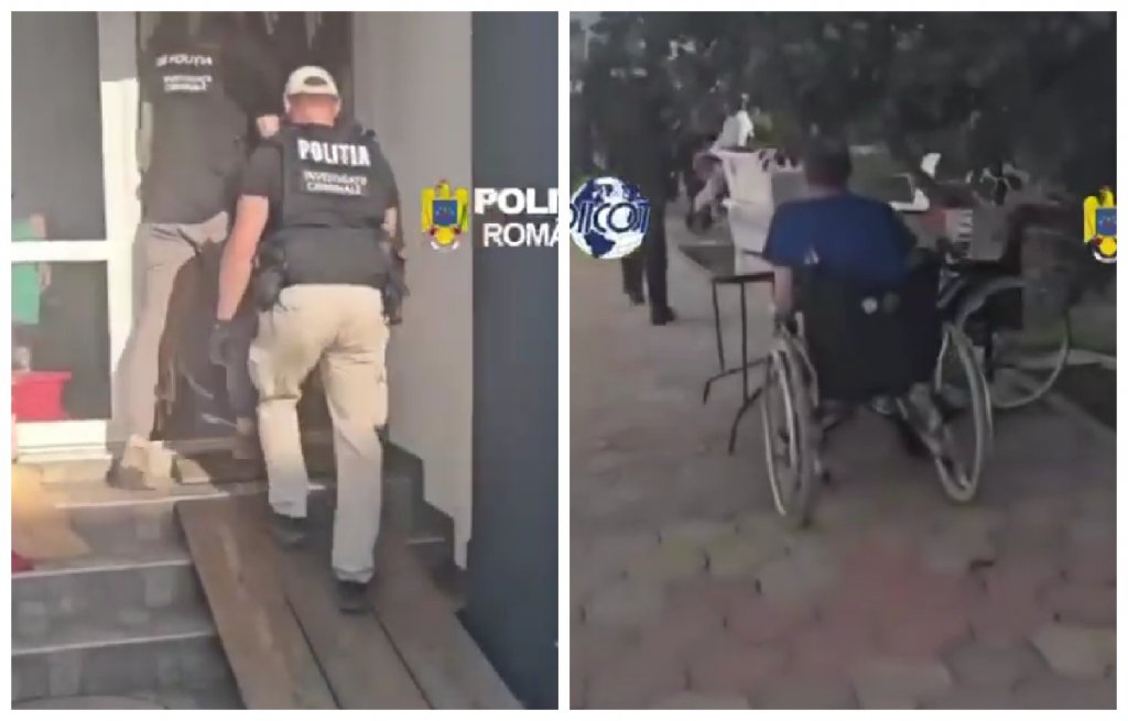 Sute de persoane cu dizabilități, ținute în condiții inumane. Polițiști, medici legiști și jandarmi din Cluj, mobilizați în operațiunea DIICOT