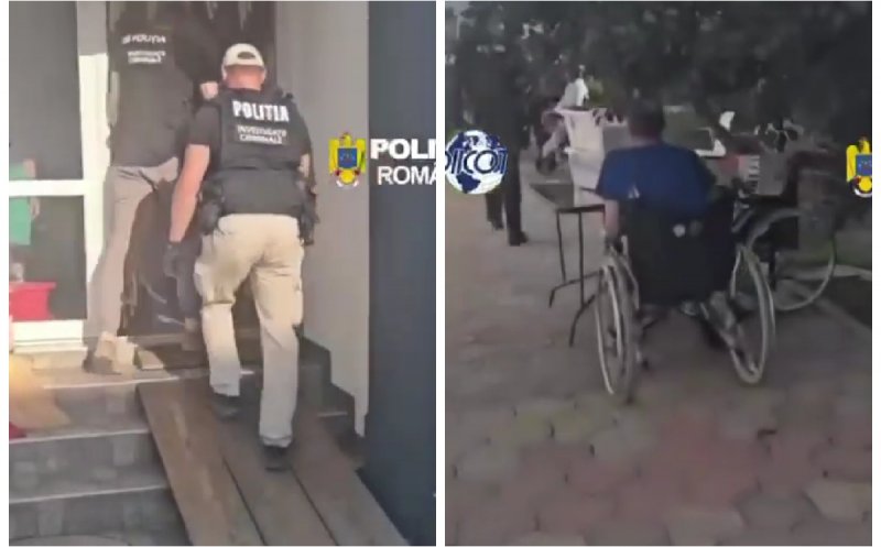 Sute de persoane cu dizabilități, ținute în condiții inumane. Polițiști, medici legiști și jandarmi din Cluj, mobilizați în operațiunea DIICOT