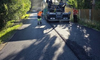 Lucrări de întreținere pe drumul județean Gura Râșca – Someșu Rece