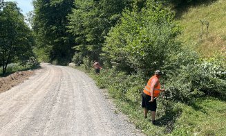 Drumul care leagă Clujul de Sălaj intră în reabilitare. Au început lucrările pe DJ 103C