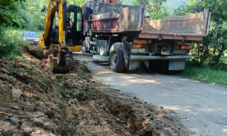 Drumul care leagă Clujul de Sălaj intră în reabilitare. Au început lucrările pe DJ 103C