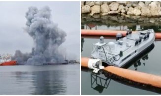 Ucraina a venit cu explicații pentru explozia dronei din Portul Constanța, la o lună de la incident