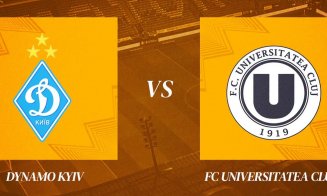UEFA a stabilit arbitrul partidei Dinamo Kiev - "U" Cluj. Cine va conduce jocul