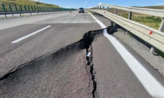 Surparea de pe A10 Sebeș - Turda se agravează: circulația se închide pe 17 kilometri, iar șoferii sunt trimiși pe DN1