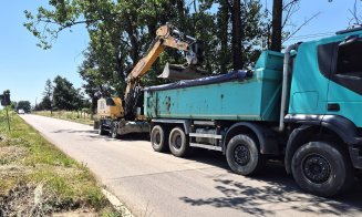 Reparații pe un drum județean extrem de circulat din Cluj. Se lucrează pe 20 de km