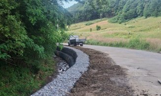 Lucrări complexe pe un nou drum județean din Cluj