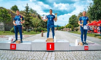 Dublă performanță pentru salvatorii clujeni! Cel mai puternic pompier din țară și cea mai bună echipă sunt de la ISU Cluj