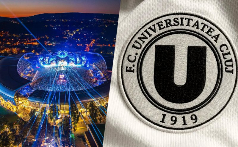 UNTOLD pune stăpânire pe Cluj Arena. S-a decis unde va juca ”U” Cluj partida din Europa League a turului 2