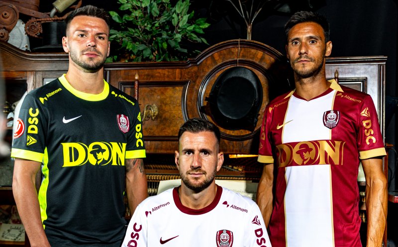 CFR Cluj și-a prezentat echipamentul pentru noul sezon