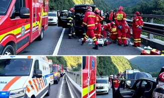 Accident GRAV pe DN7 / Bucată de stâncă prăbușită peste un autoturism / Un bărbat a murit