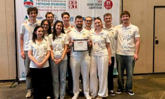 Nou succes internațional pentru UTCN! Echipa din Cluj, vicecampioană la competiția mondială de inginerie seismică din SUA