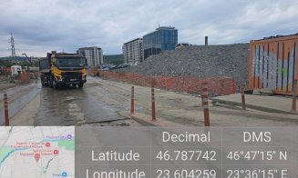 Încălcări grave a legislației de mediu în Cluj-Napoca / Mii de transporturi cu excavații de pe un șantier de mari dimensiuni, depozitate ILEGAL