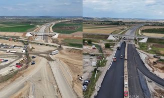 “Pe fundalul politic cenușiu spre negru, e mare lucru” / “În 3 luni e gata”. Cum avansează lotul Chiribiș - Suplacu de Barcău de pe Autostrada Transilvania