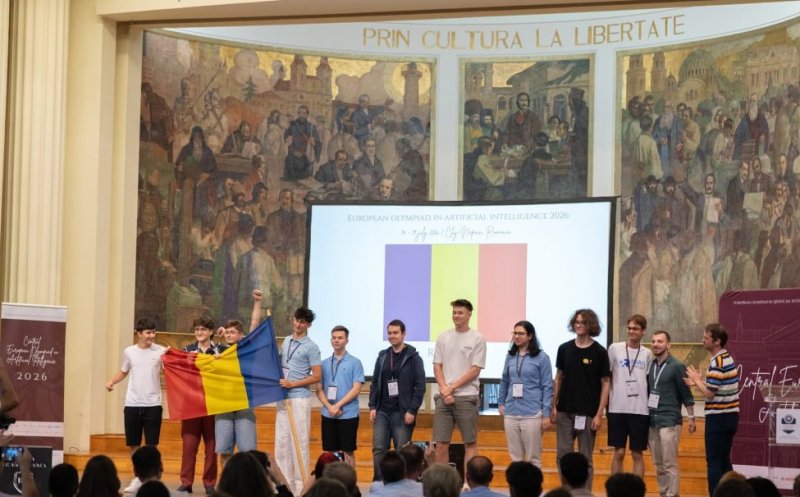 România a obținut trei medalii la prima ediție a Olimpiadei Central-Europene de Inteligență Artificială de la Cluj