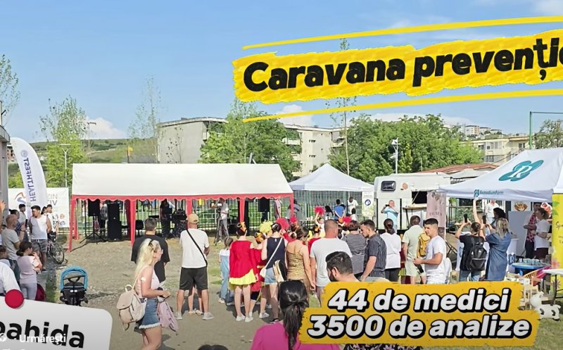 Aproape 1.000 de persoane au beneficiat de consultații gratuite la Apahida. Primărița anunță o nouă ediție a caravanei medicale