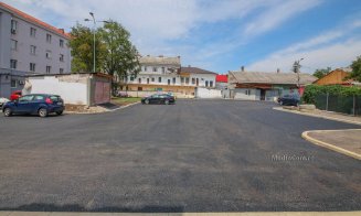 Vești bune pentru șoferii din Turda. O nouă parcare cu peste 40 de locuri, aproape gata