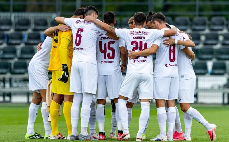 CFR Cluj a jucat doar o repriză și se întoarce cu o remiză din Armenia