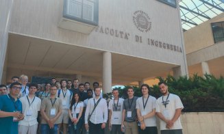 Studenții UTCN, experiență internațională în Italia: au lucrat alături de colegi din Europa și au vizitat companii de renume