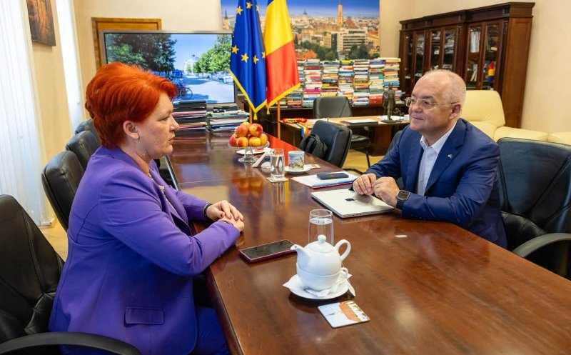Boc, întâlnire cu primarul din Apahida. Se vor achiziționa autobuze electrice