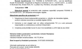 Comunicat de presă final: „PNRR: Fonduri pentru România modernă și reformată - DIGITALIZAREA IMM-URILOR