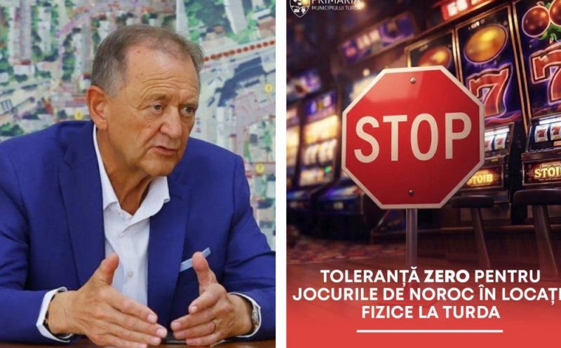 Turda spune STOP jocurilor de noroc. Primăria propune interzicerea sălilor de păcănele din oraș