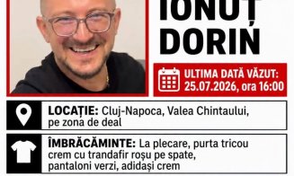 APEL disperat pe Facebook la 4 zile de la dispariția unui bărbat din Cluj: ”AVEM NEVOIE DE AJUTOR SĂ-L GĂSIM PE LEHENEA IONUȚ DORIN”