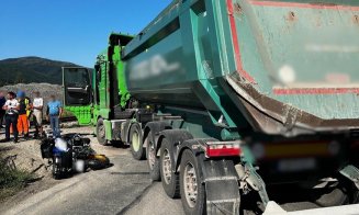 Cum s-a produs accidentul din Ciucea, Cluj, în urma căruia un motociclist a fost rănit