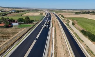Chiribiș - Biharia, la 65%. Cum arată din dronă unul dintre cele mai avansate șantiere de pe Autostrada Transilvania
