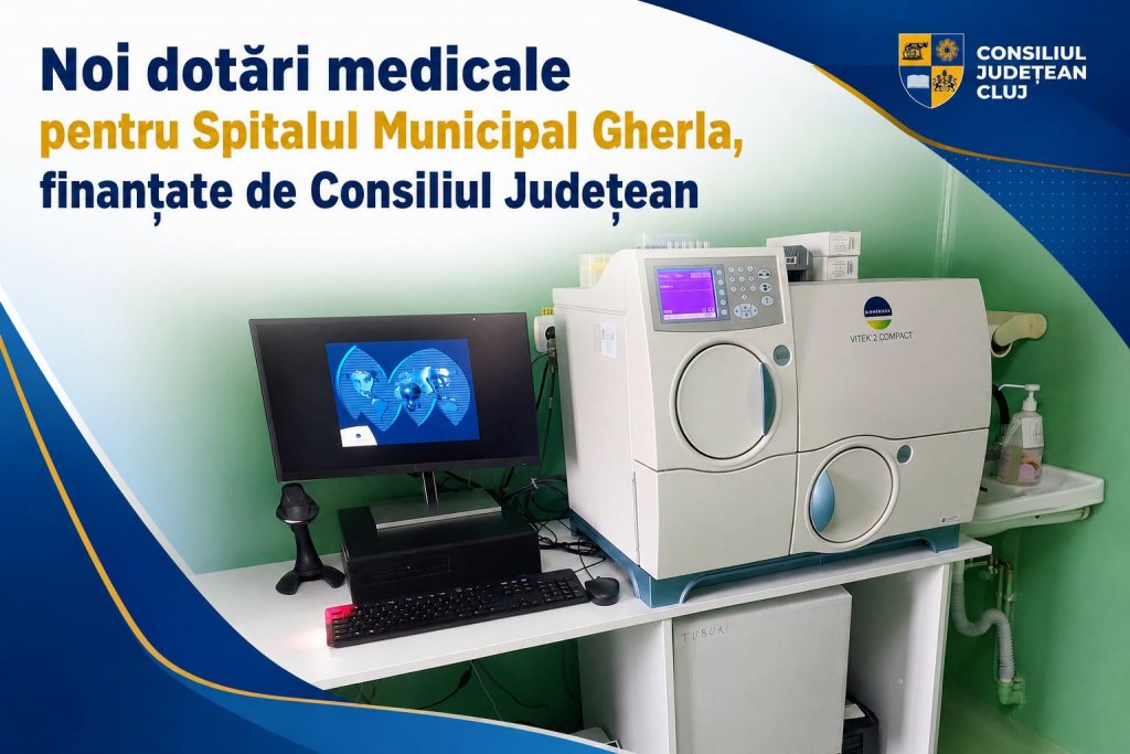 Noi dotări medicale pentru un spital din județul Cluj