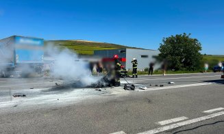 Motociclistul implicat în teribilul accident din Vâlcele A MURIT. Cum s-a produs coliziunea