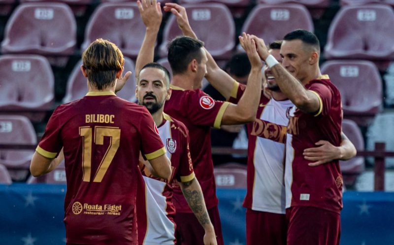 Răzbunarea lui Pancu. CFR Cluj a pierdut derby-ul vișiniu cu Rapid