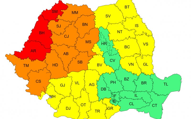 Clujul se topește! Trei zile la rând sub COD PORTOCALIU de caniculă: temperaturi spre 40 de grade și disconfort termic accentuat