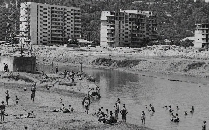 Vechiul Cluj. Plaja Grigorescu, în vara anului 1963