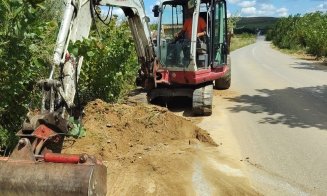Un nou drum județean din Cluj a intrat în reparații