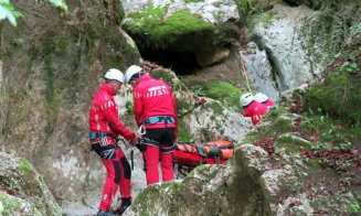 Trei persoane evacuate cu elicopterele SMURD, după o zi grea pentru Salvamont. Câte intervenții au fost în Cluj