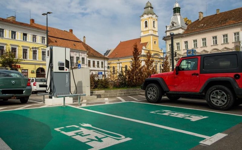 Se majorează tarifele pentru încărcarea mașinilor electrice în stațiile publice din Cluj-Napoca