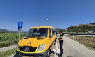 Colegi de trafic în Cluj: Șoferi băuți la volan sau care conduc autovehicule ”sechestrate” / Aproape un sfert dintre cei verificați de poliție au luat
