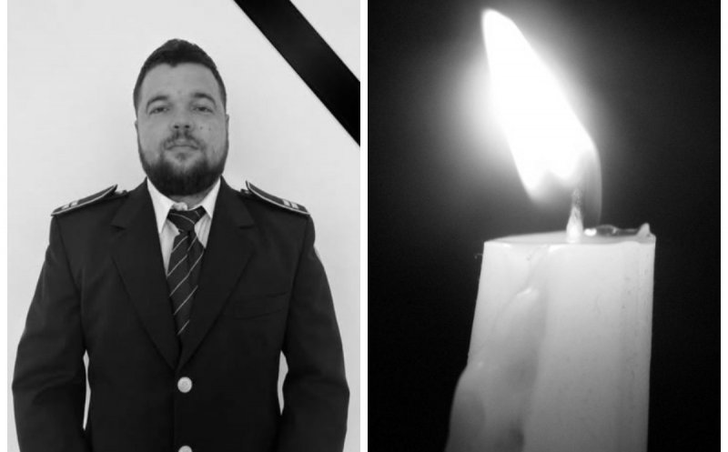 Curg mesajele de condoleanțe după accidentul în care a murit Casian, polițist la Penitenciarul Gherla. A lăsat în urmă o soție și un copil