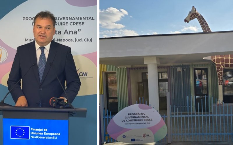 Creșa din Borhanci, gata! 110 locuri pentru copii în noul HUB educațional. Ministrul Cseke Attila, prezent la inaugurare