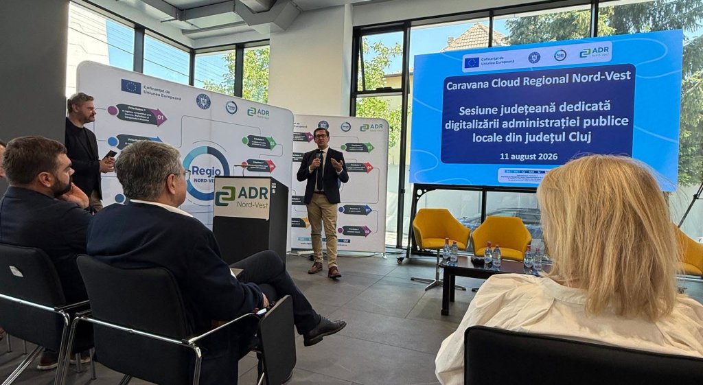 Clujul, model de digitalizare pentru administrațiile locale din regiune. Consiliul Județean promovează Ghișeul Unic