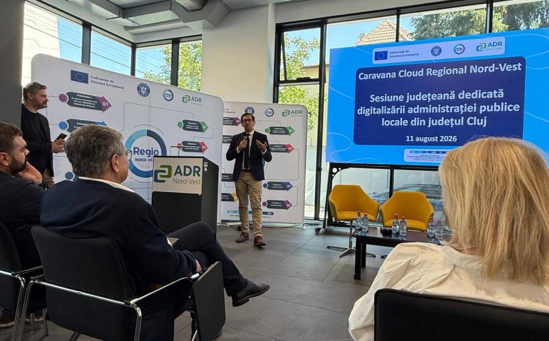 Clujul, model de digitalizare pentru administrațiile locale din regiune. Consiliul Județean promovează Ghișeul Unic