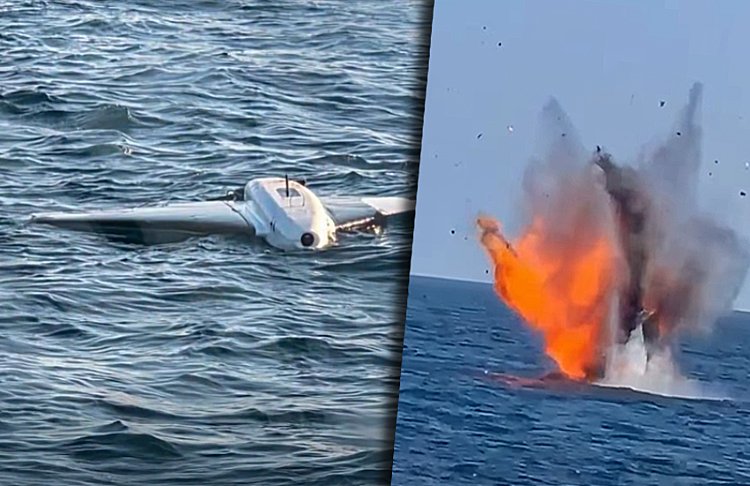 Drone în derivă în Marea Neagră aproape de zona Neptun Deep, un proiect strategic pentru România