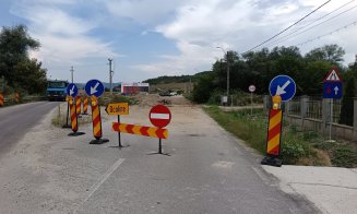 Vechiul pod din localitatea Mica a fost demolat și va fi construit unul nou / Cum se va desfășura circulația